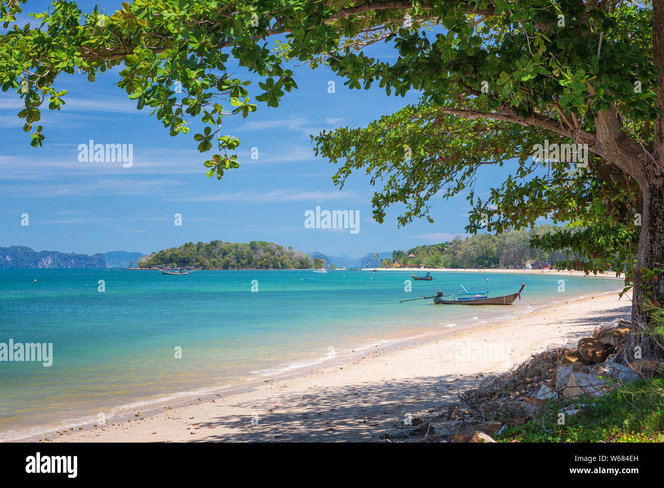 Klong Muang Beach in Krabi, Thailand Stock Photo