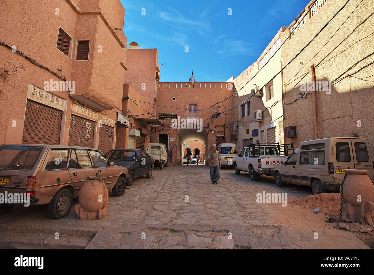 Ghardaia is city in Sahara desert, Algeria Stock Photo - Alamy