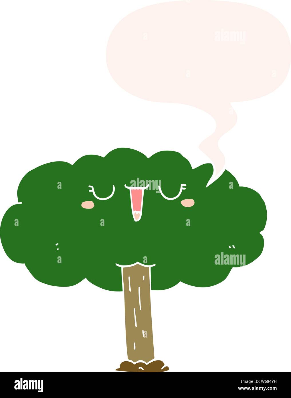 The Speaking Tree Stock Vector Images Page 2 Alamy