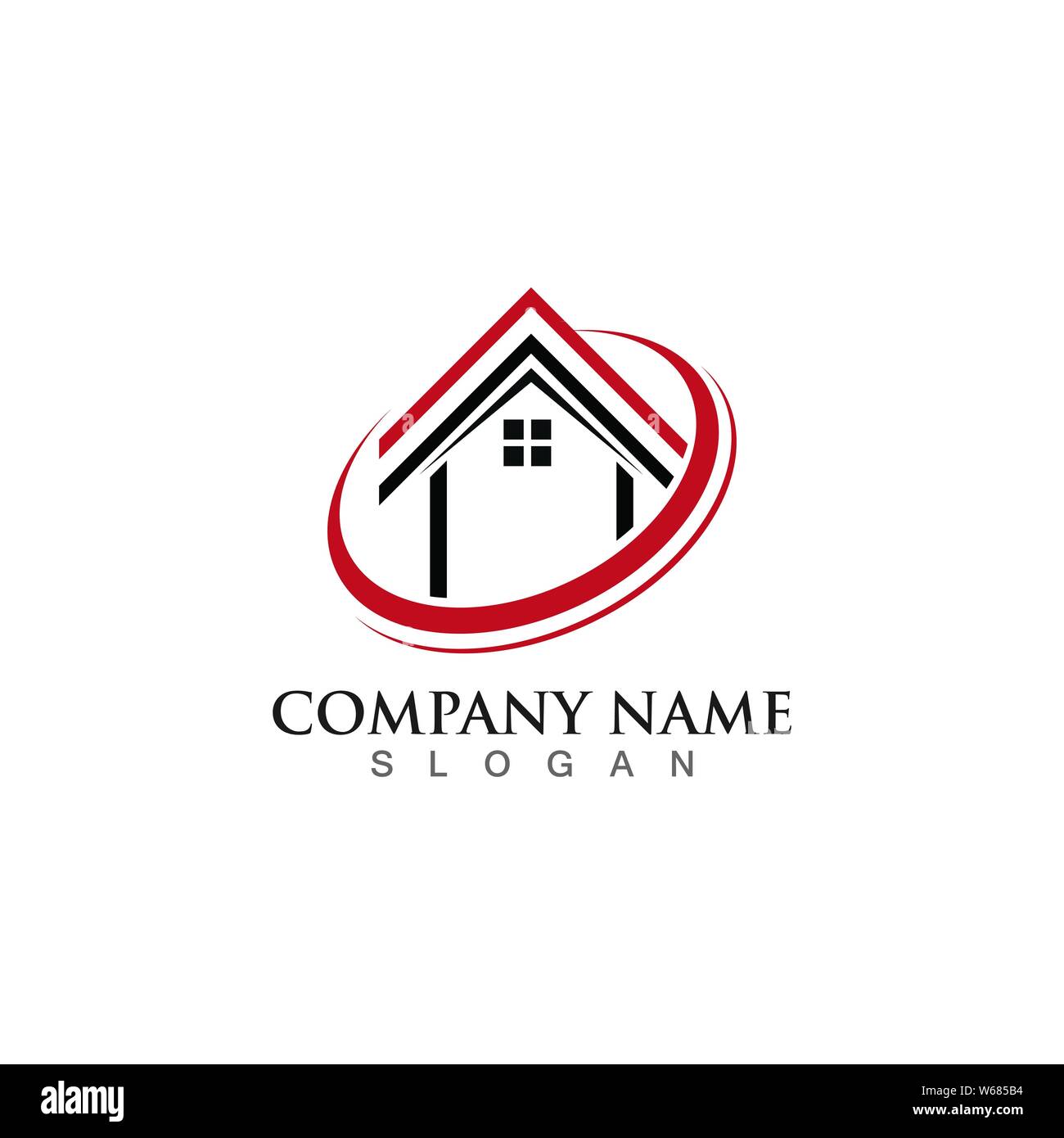 Home logo and symbol , Property and Construction Logo design Stock ...