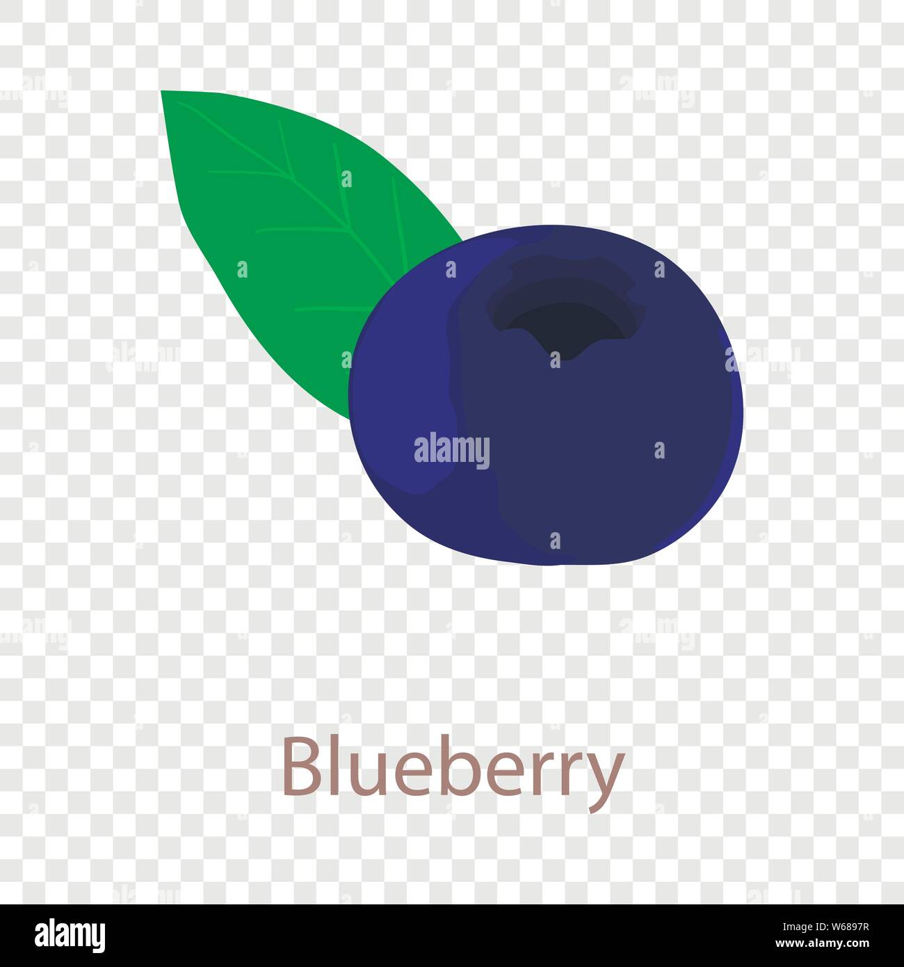 Blue berry icon, isometric 3d style Stock Vector Image & Art - Alamy
