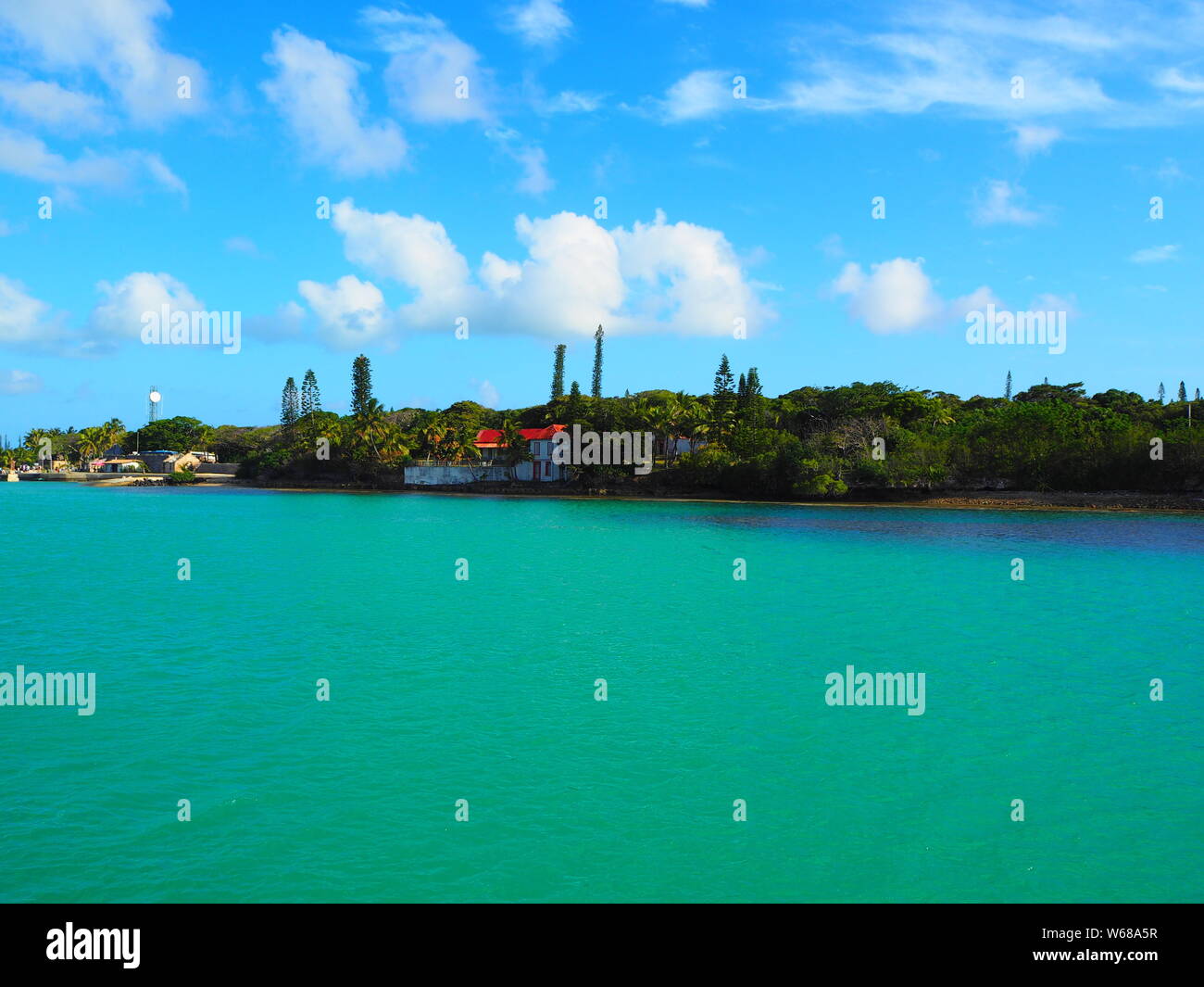 Island Hopping in the South Seas Stock Photo