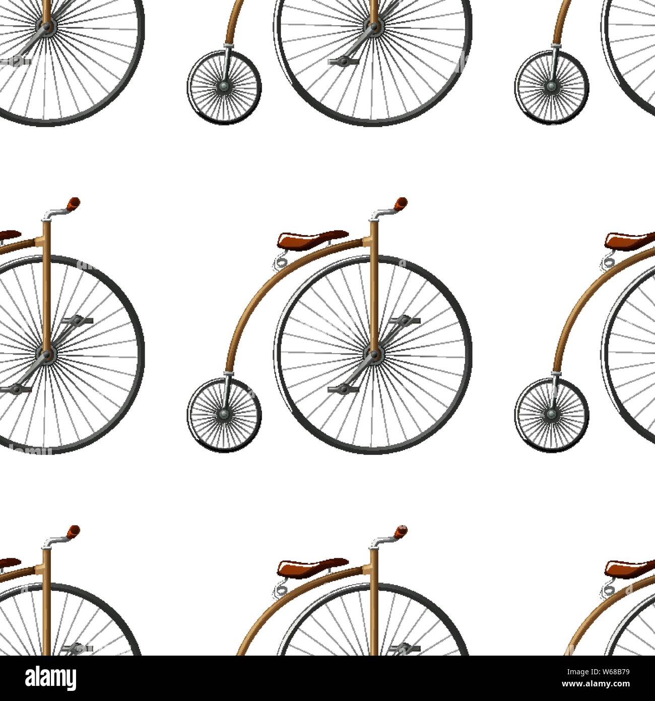 Seamless design pattern isolated on white illustration Stock Vector ...