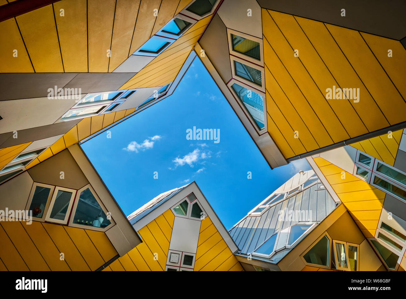 Cube houses in Rotterdam, Netherlands Stock Photo Alamy
