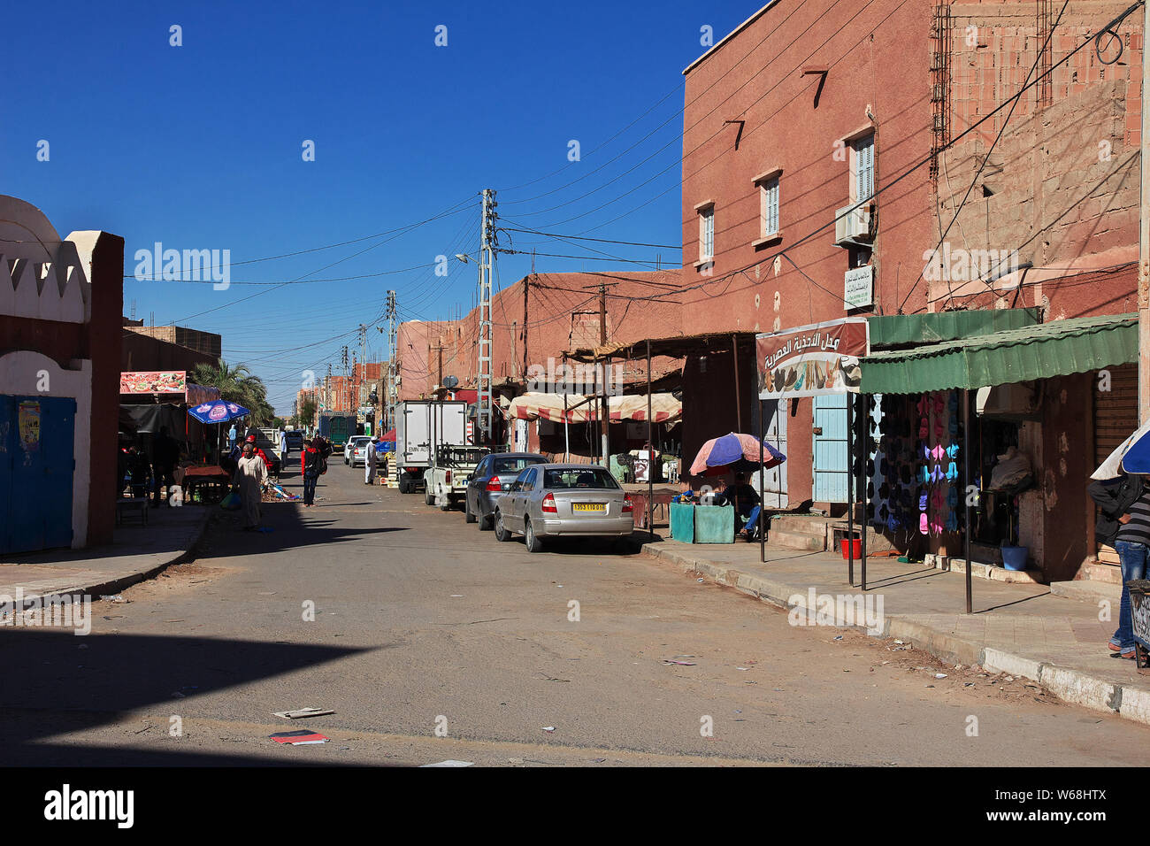 Market in Adrar city, Algeria Stock Photo Alamy