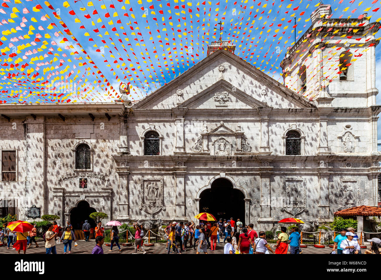 Basilica Minore del Santo Nino Church, Cebu City, Cebu, The Philippines Stock Photo