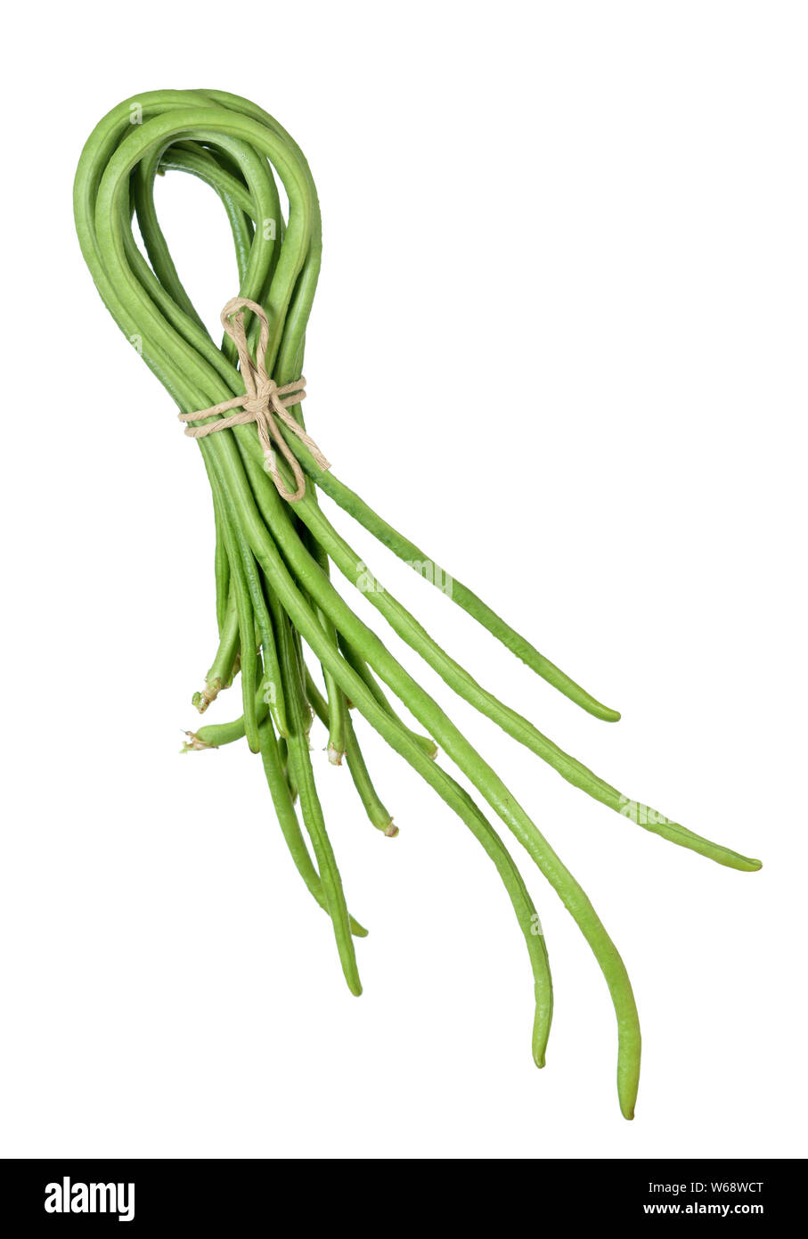 a bunch long bean isolated on white background Stock Photo Alamy
