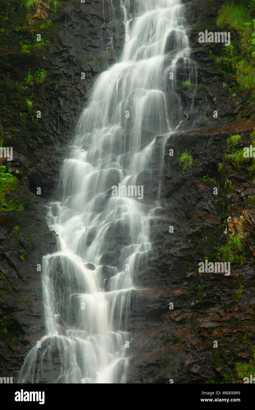 Waterfall, Cataracts Provincial Park, Newfoundland and Labrador, Canada Stock Photo