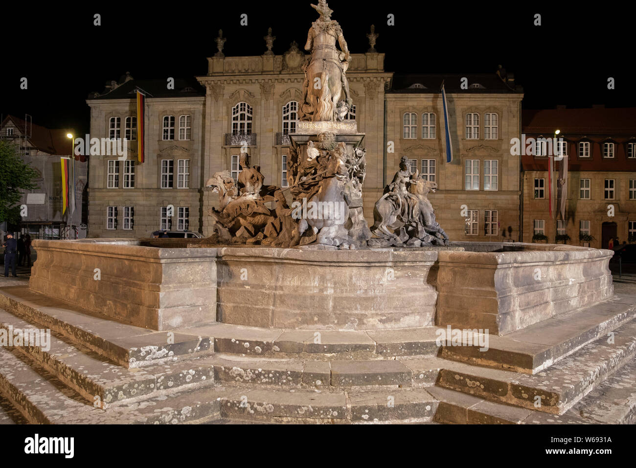 Impressionen vom Staatsempfang im Anschluss an die Eröffnung der Richard-Wagner-Festspiele 2019 im Neuen Schloss Bayreuth. Bayreuth, 25.07.2019 Stock Photo
