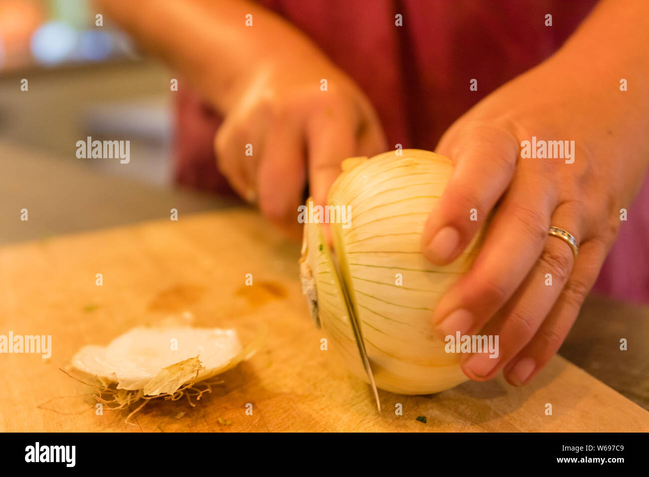 The canning garden fresh vegetables , Teresita, Oklahoma 2019 Stock