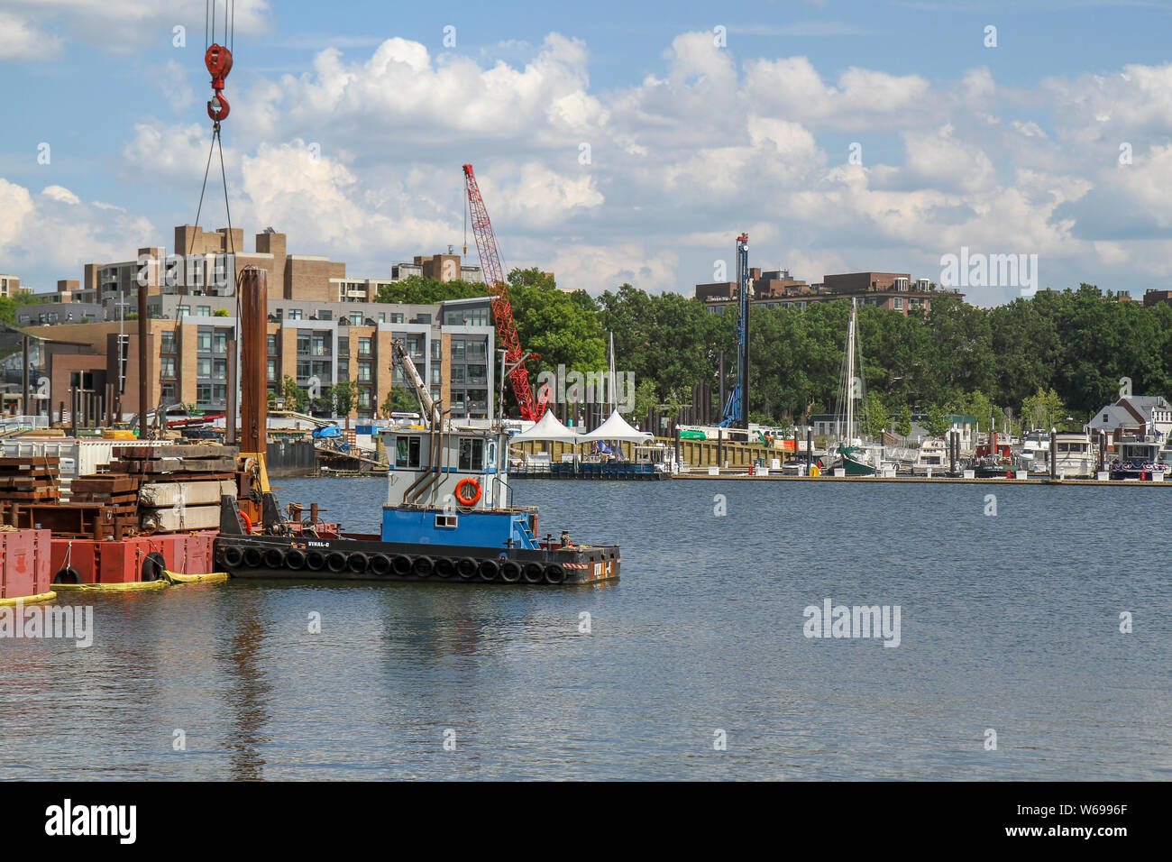 Southwest Waterfront, Washington, DC, United States Stock Photo Alamy