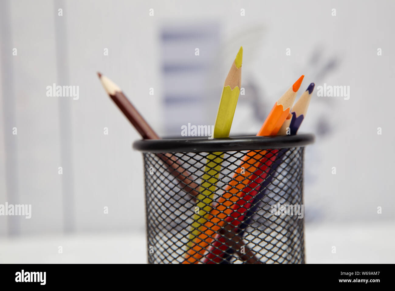 pencils in a pencil case