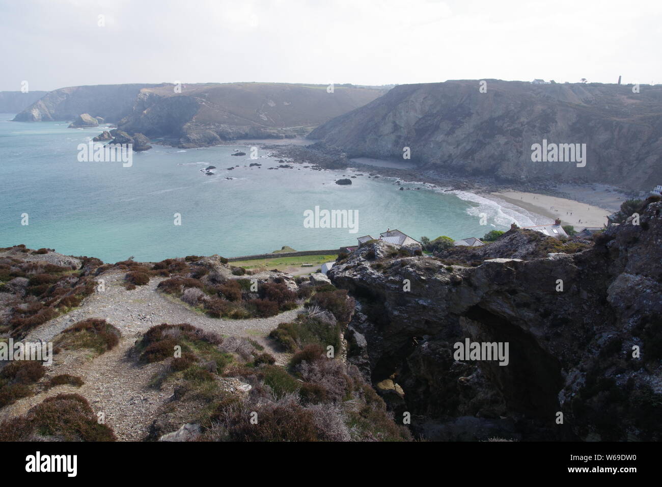 Cornish Tin Mine Addit. St Agnes, UK. Cornish Metasedimentary Geology ...