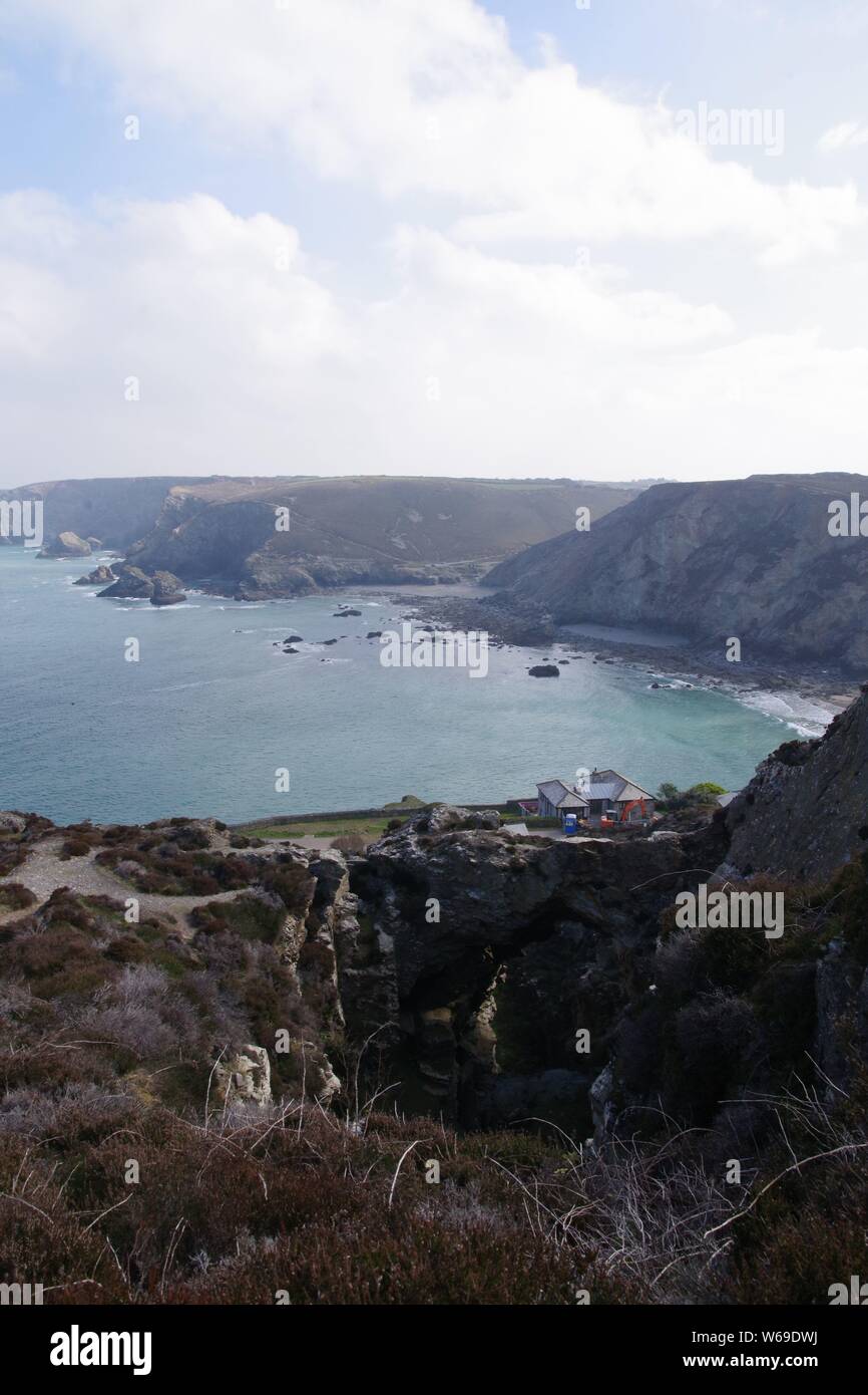 Cornish Tin Mine Addit. St Agnes, UK. Cornish Metasedimentary Geology ...