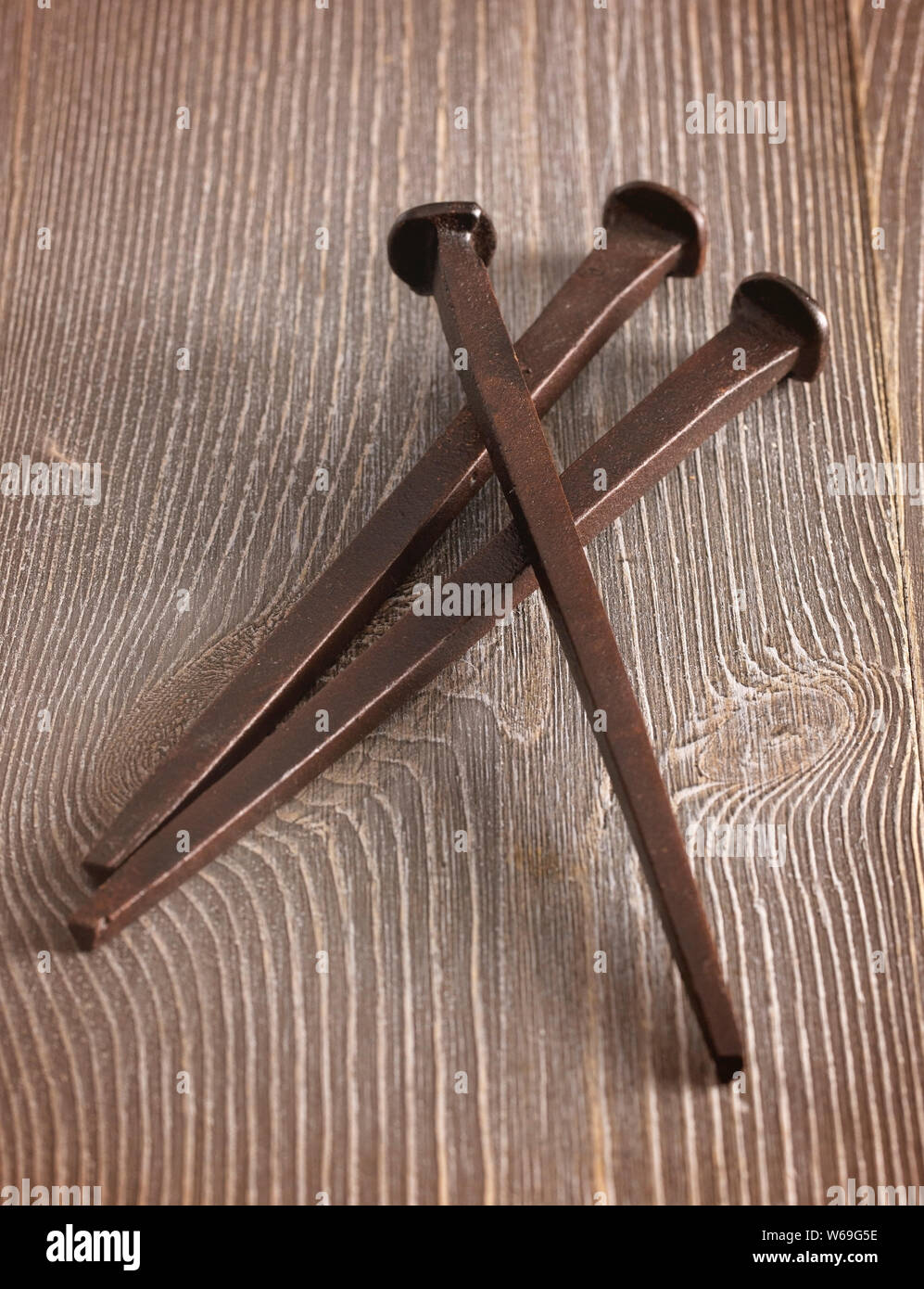 Three Nails to Symbolize the Nails Driven into the Hands of Feet of