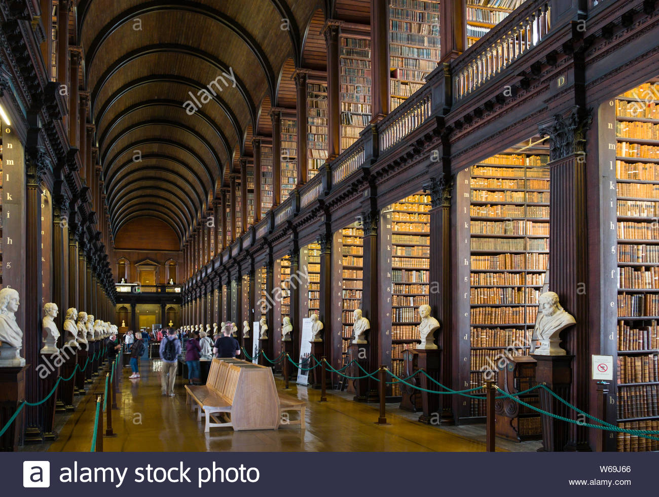 Old Library Of Trinity College High Resolution Stock Photography and ...