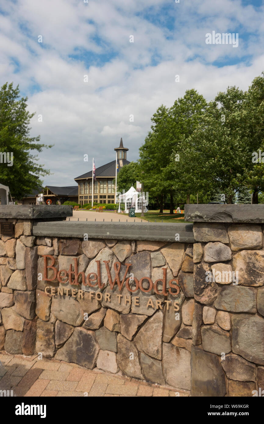 Bethel Woods Center for the Arts Bethel New York Stock Photo Alamy