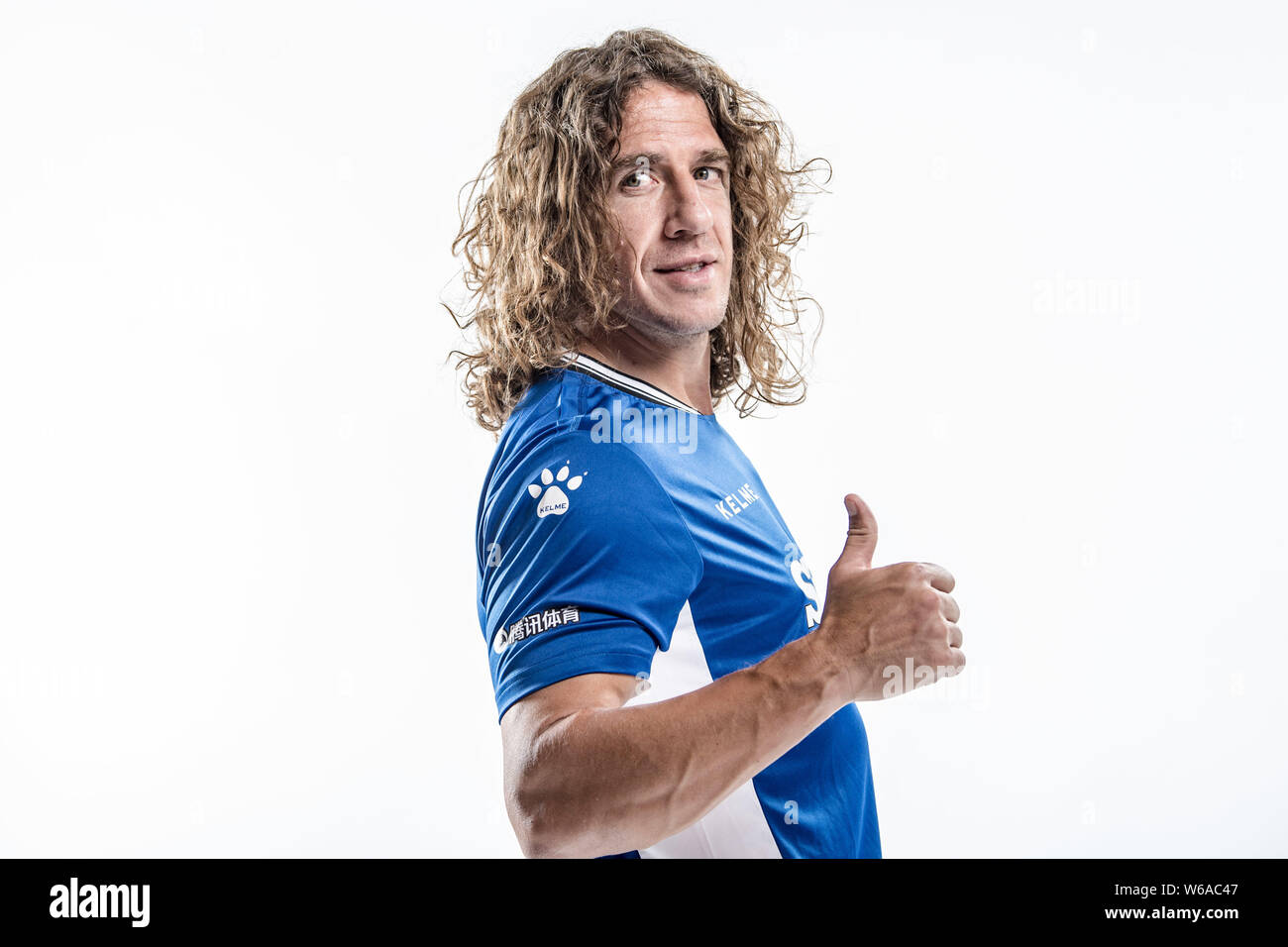 EXCLUSIVEPortrait of Spanish retired football player Carles Puyol
