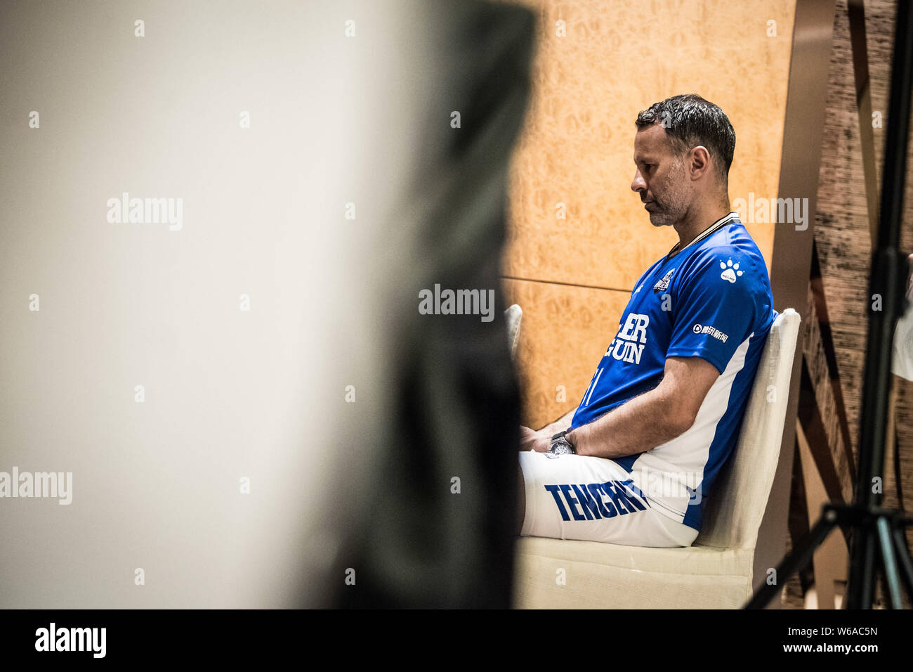 Portrait Filming **EXCLUSIVE**Welsh football coach and former football player Ryan Giggs ...