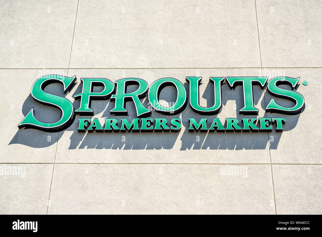 July 31, 2019 Sunnyvale / CA / USA Sprouts Farmer's Market