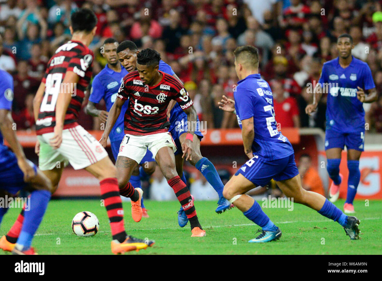 Rio De Janeiro Brazil 31st July 2019 Bruno Henrique During Flamengo X Emelec Held In Maracana