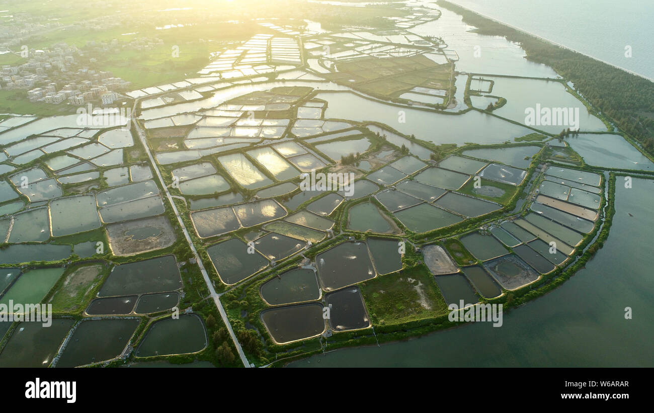 An Aerial View Of The Haikou-Jiangdong New District Of China (Hainan ...