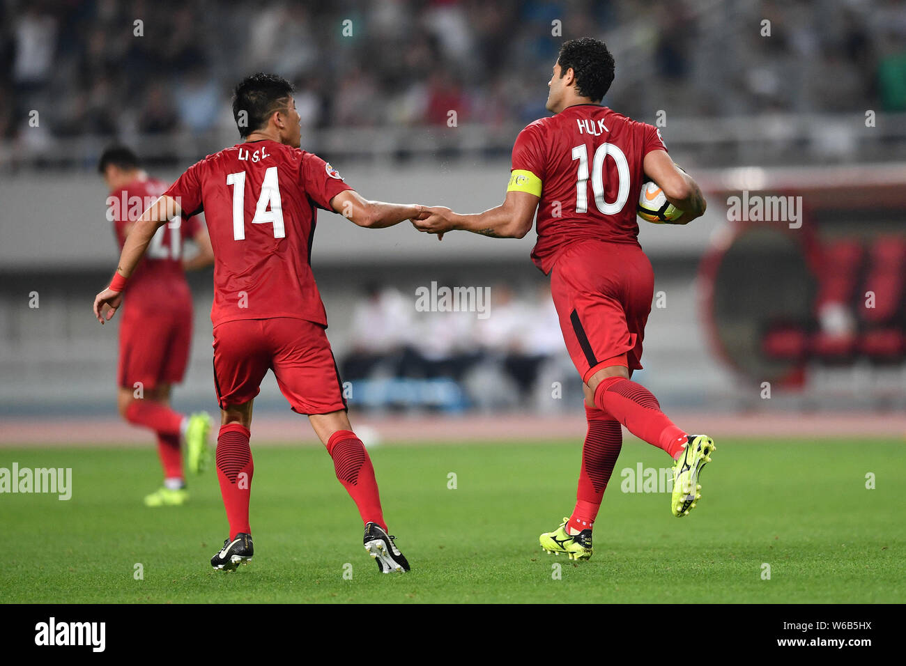 Brazilian football player Givanildo Vieira de Sousa, better known as