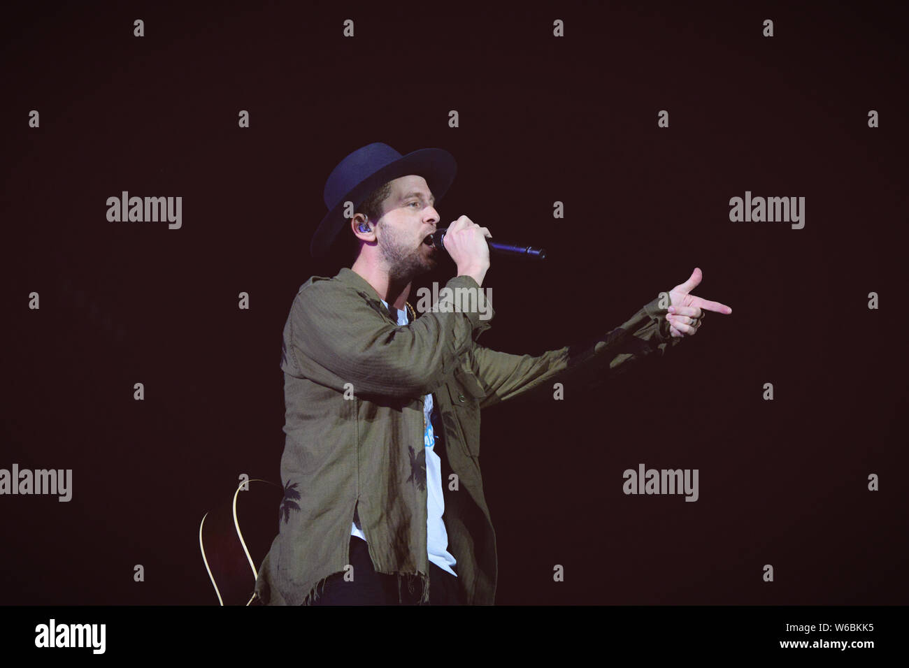 American pop rock band OneRepublic performs at the country's first ...