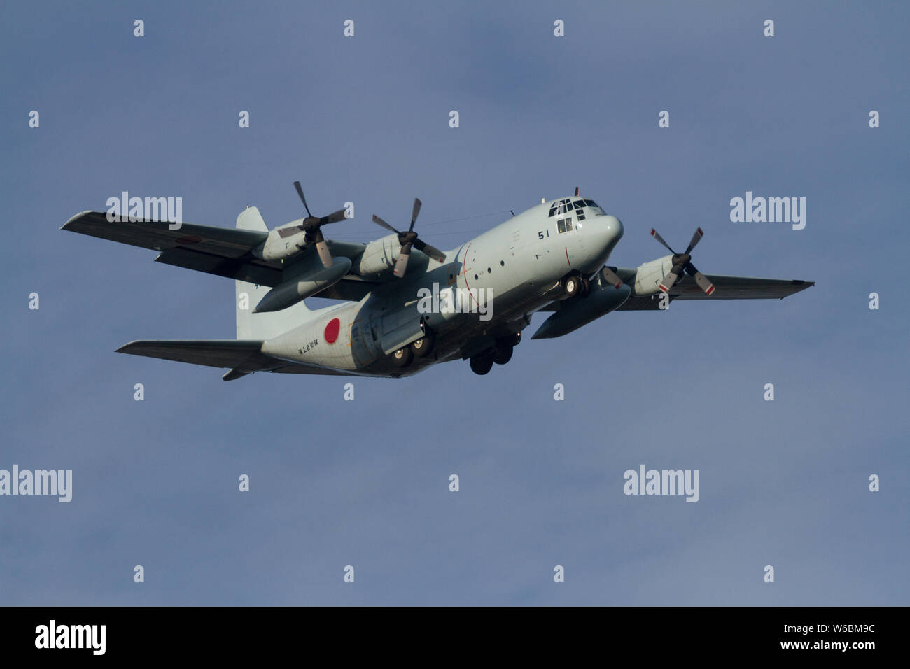 A Japanese Maritime Self Defence Force (JMSDF) Lockheed C-130R Hercules ...