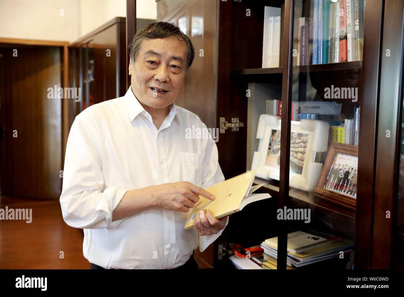 Zong Qinghou, founder and chairman of Hangzhou Wahaha Group, is