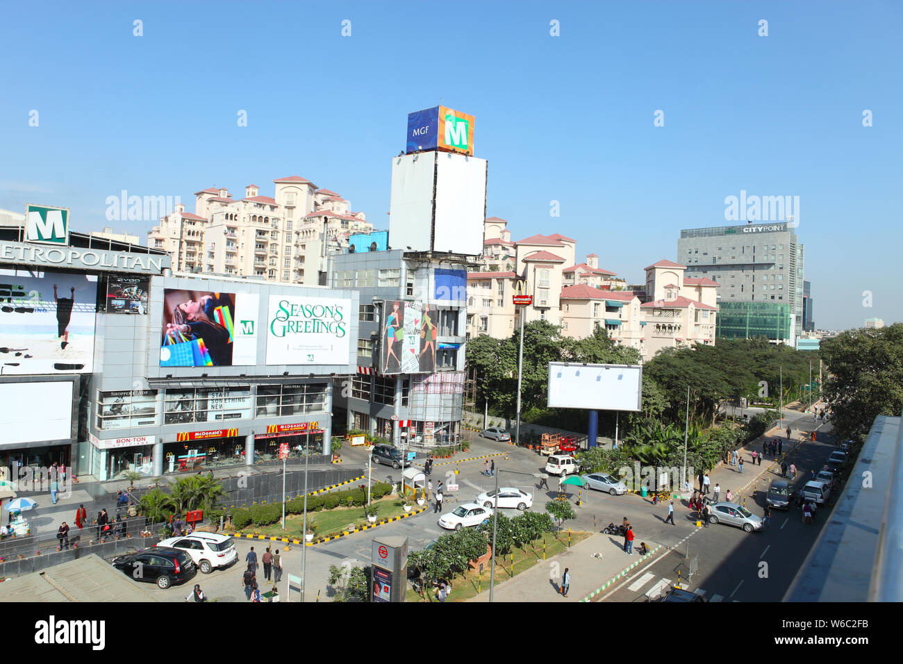 Shopping mall, Gurgaon, Haryana, India Stock Photo Alamy
