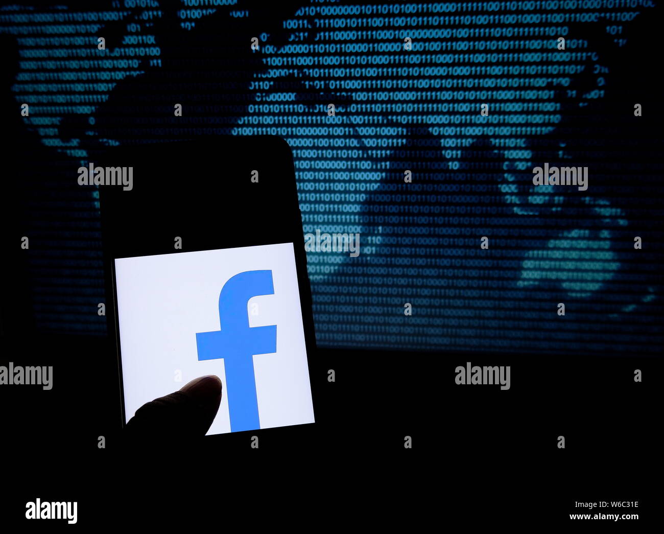 Facebook Networking Application In this photo illustration the most popular social networking ...