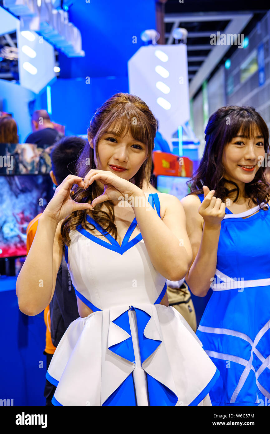 Hong Kong July 30, 2019 Participants dress in Cosplay costumes