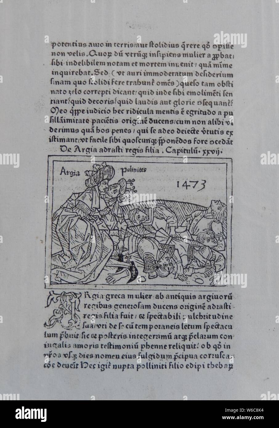 De claris mulieribus 1473 Stock Photo Alamy