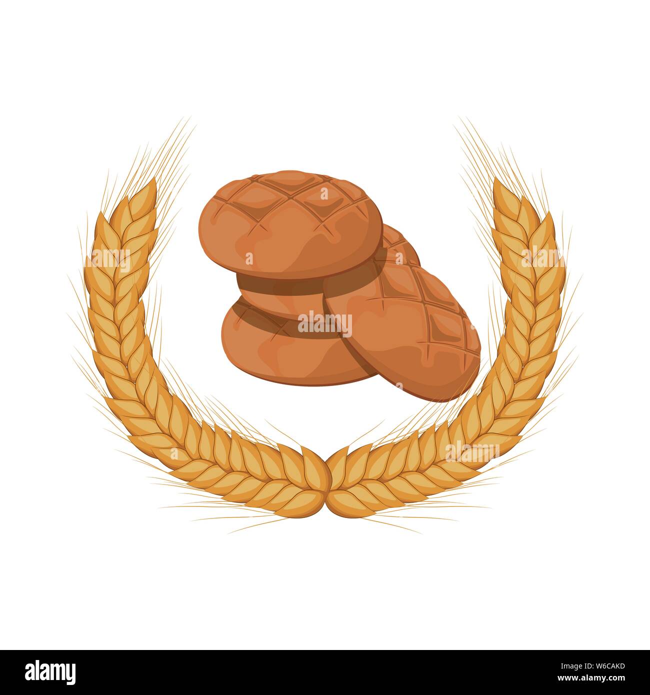 fresh and delicious bagel bread Stock Vector Image & Art - Alamy
