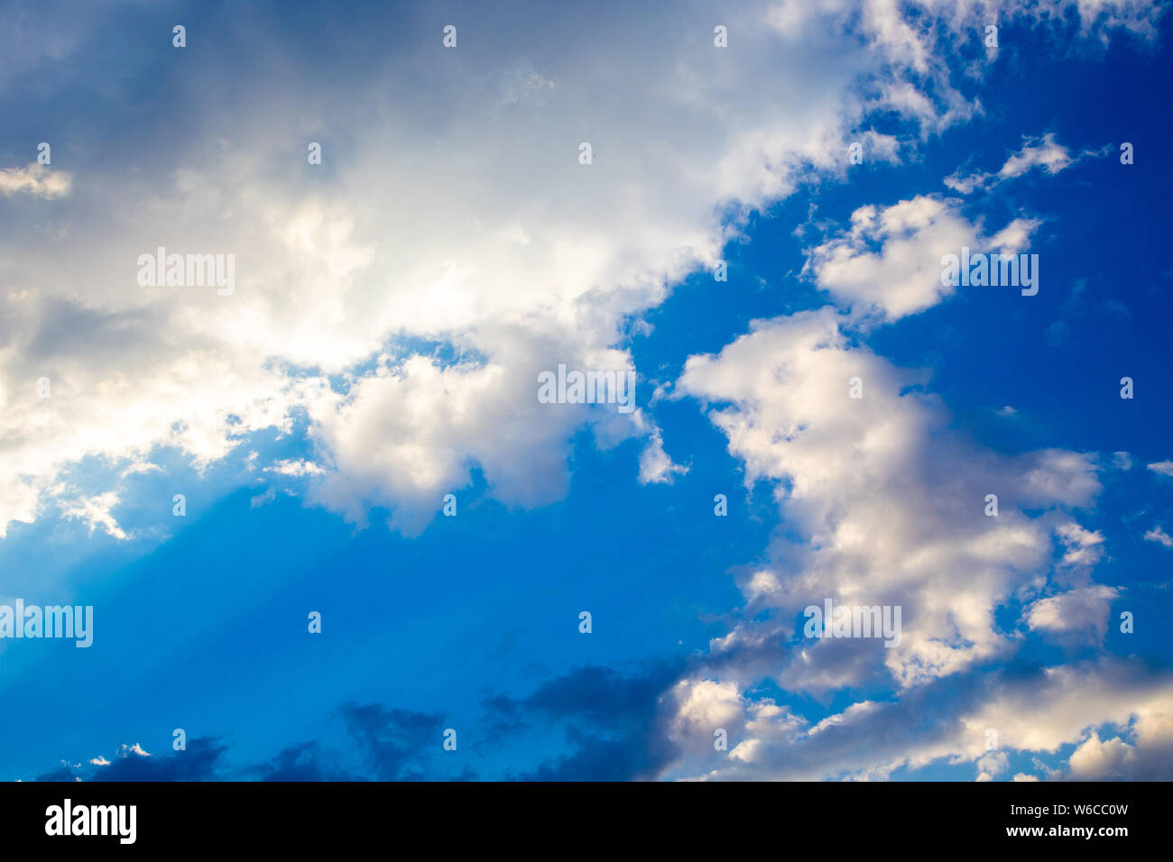 blue sky with clouds. natural background Stock Photo - Alamy
