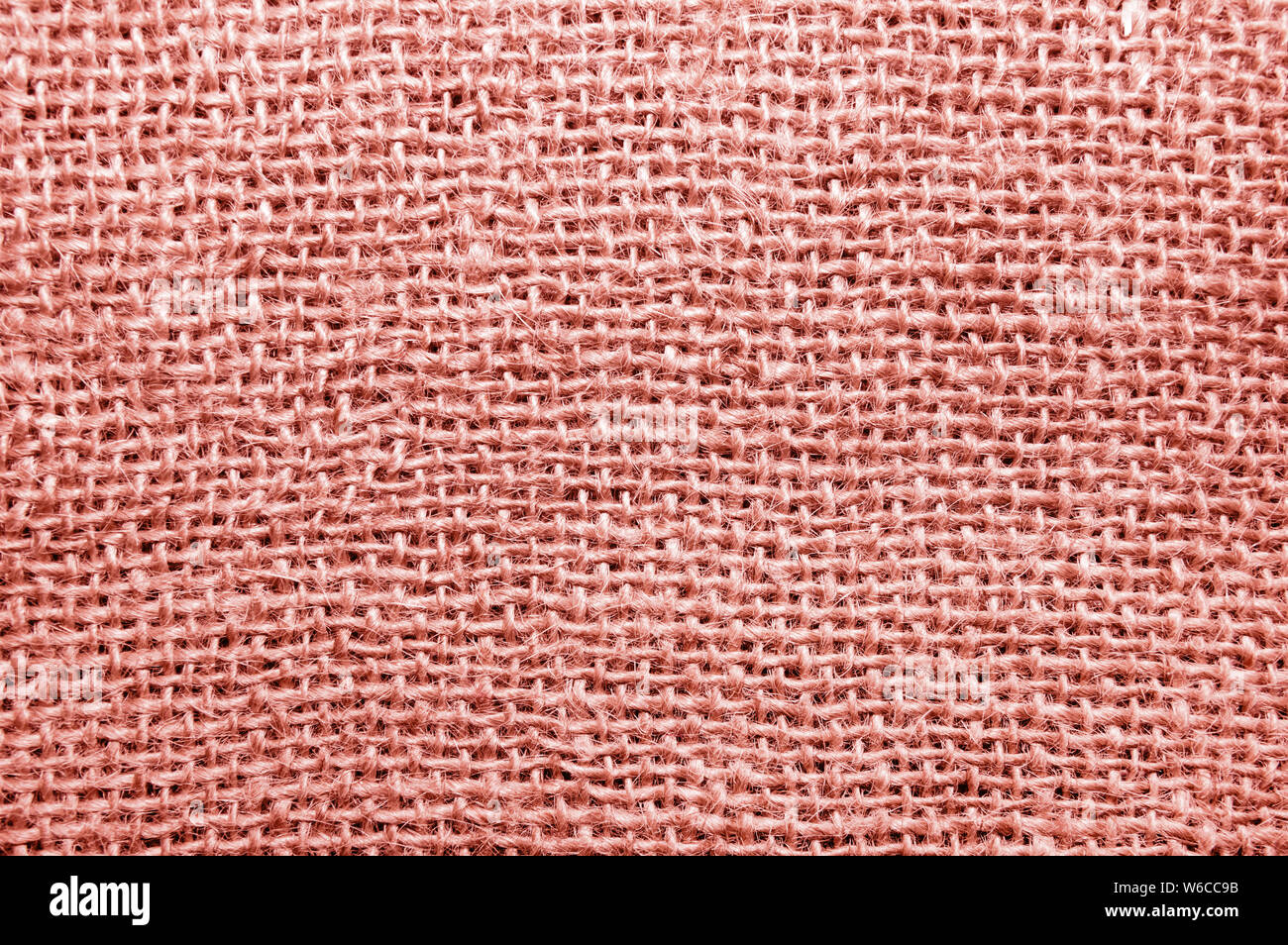 Pink pure linen texture. Linen fabric pink background. View from above ...