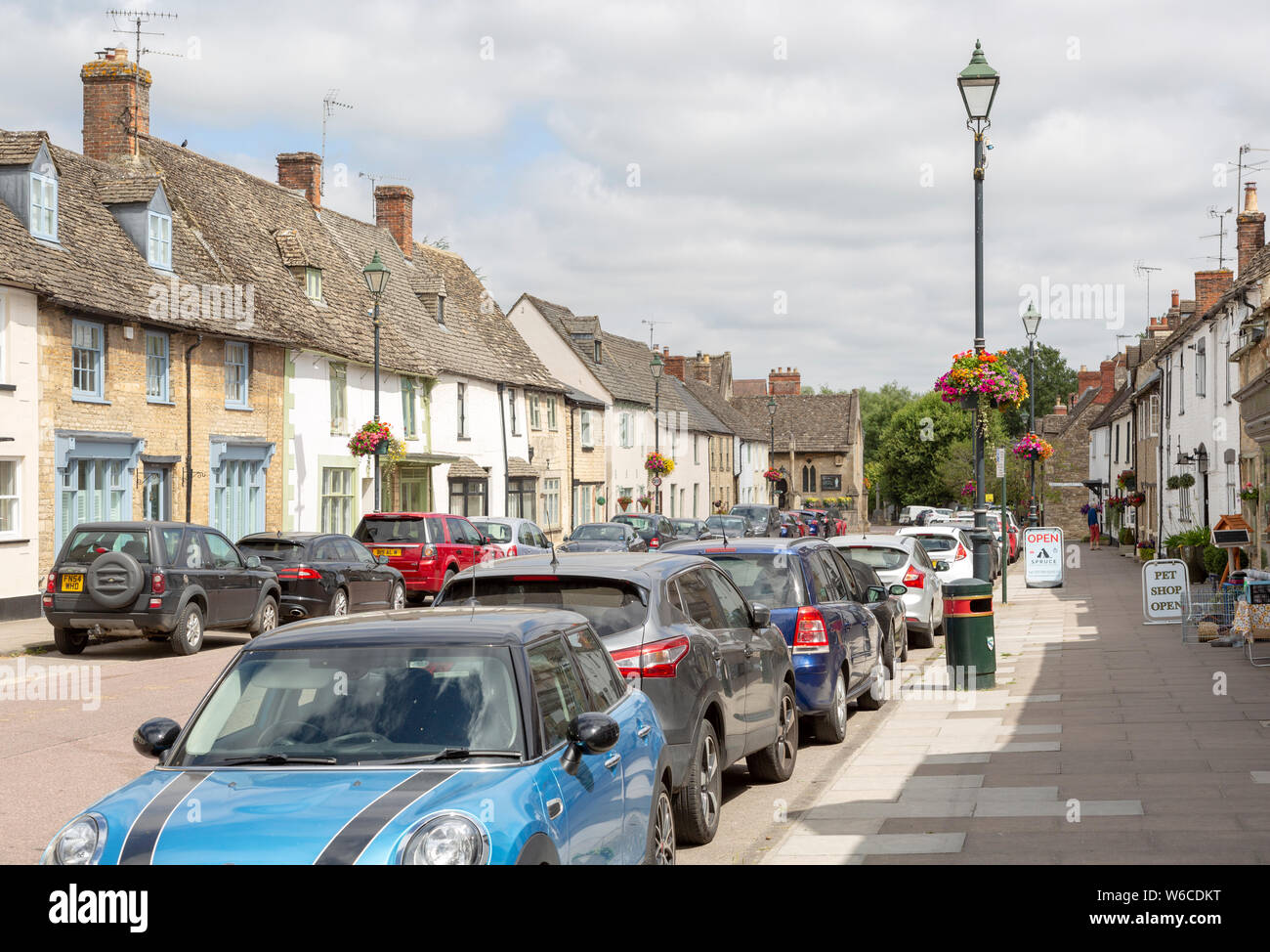 Cars parked on street hires stock photography and images Alamy