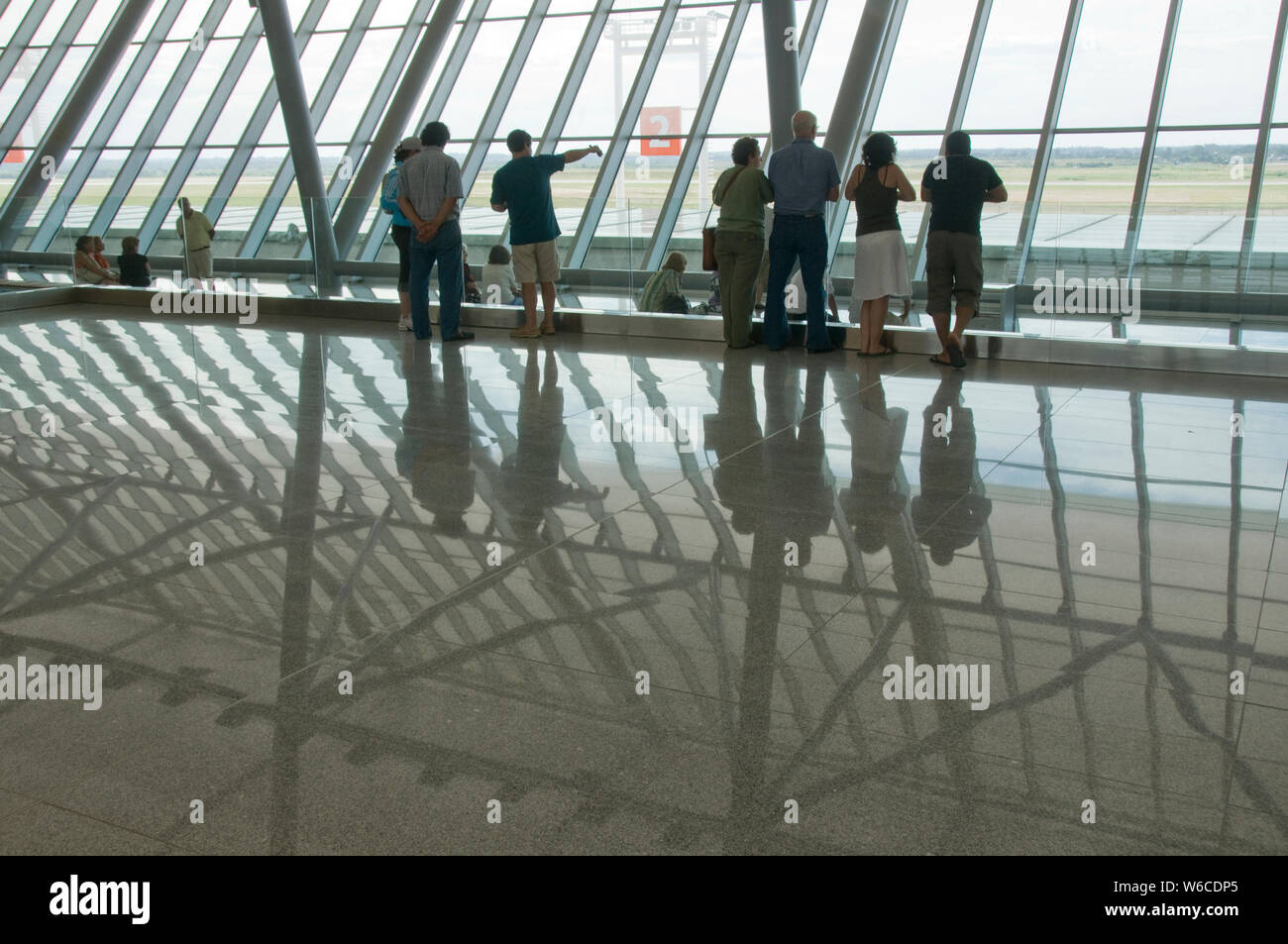 URUGUAY. THE NEW TERMINAL AT CARRASCO INTERNATIONAL AIRPORT IN