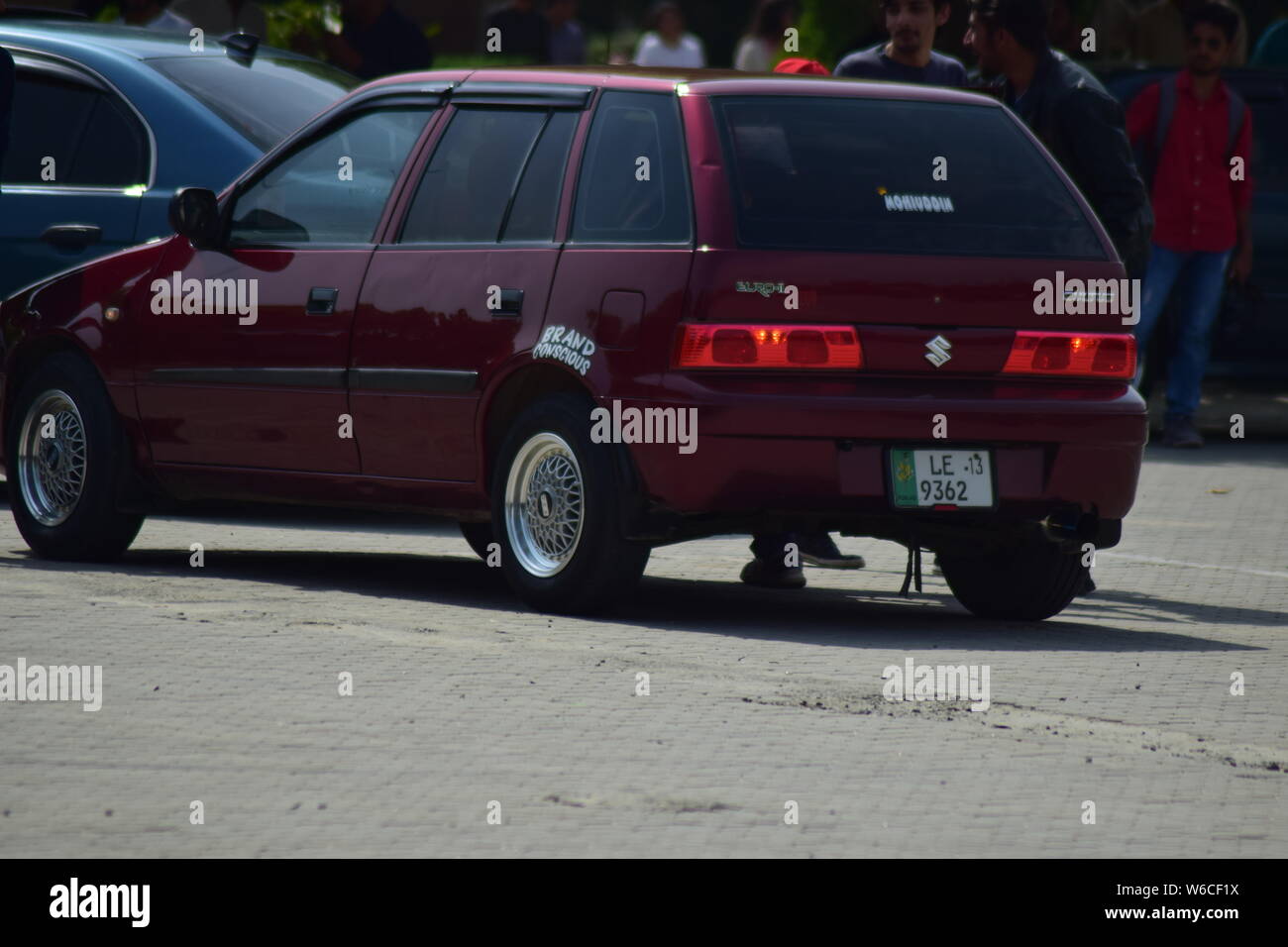 Cultus car Pakistan | Eid | Special Stock Photo
