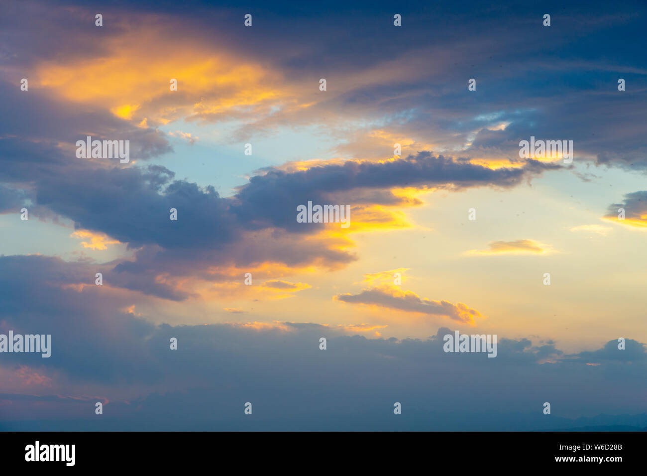 blue sky with clouds. natural background Stock Photo - Alamy
