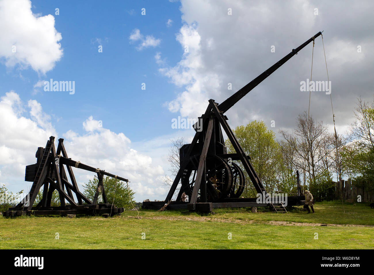 Trebuchets hires stock photography and images Alamy