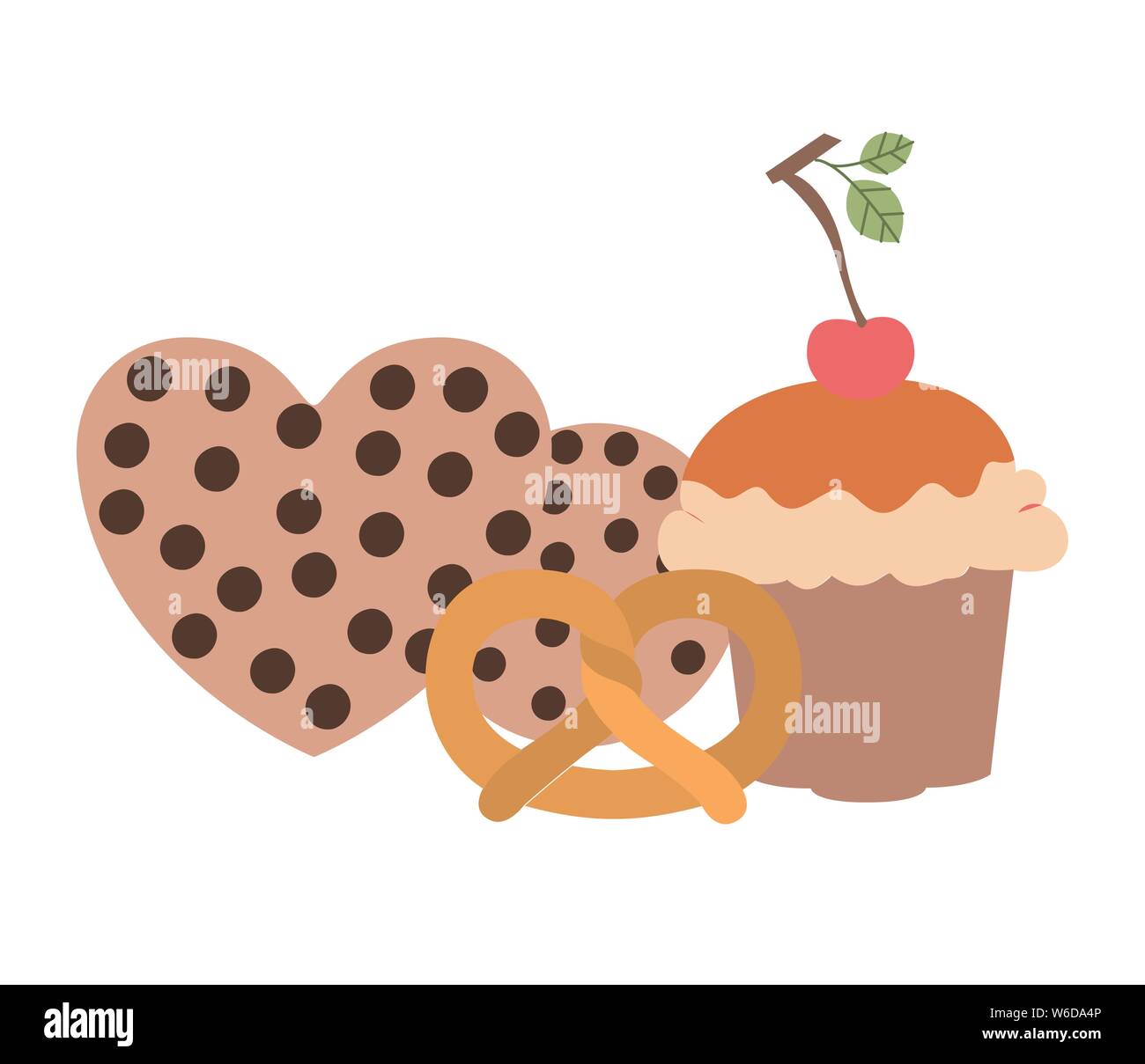 delicious bakery cakes and cookies Stock Vector Image & Art - Alamy