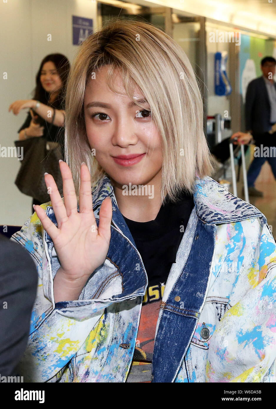 TAIWAN OUTSouth Korean singer Kim Hyo-yeon, better known