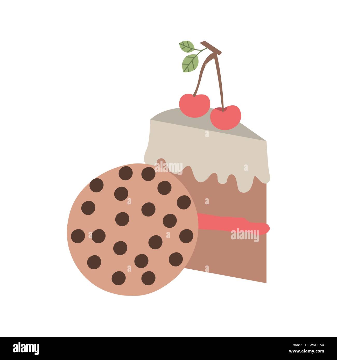 delicious bakery cakes and cookies Stock Vector Image & Art - Alamy