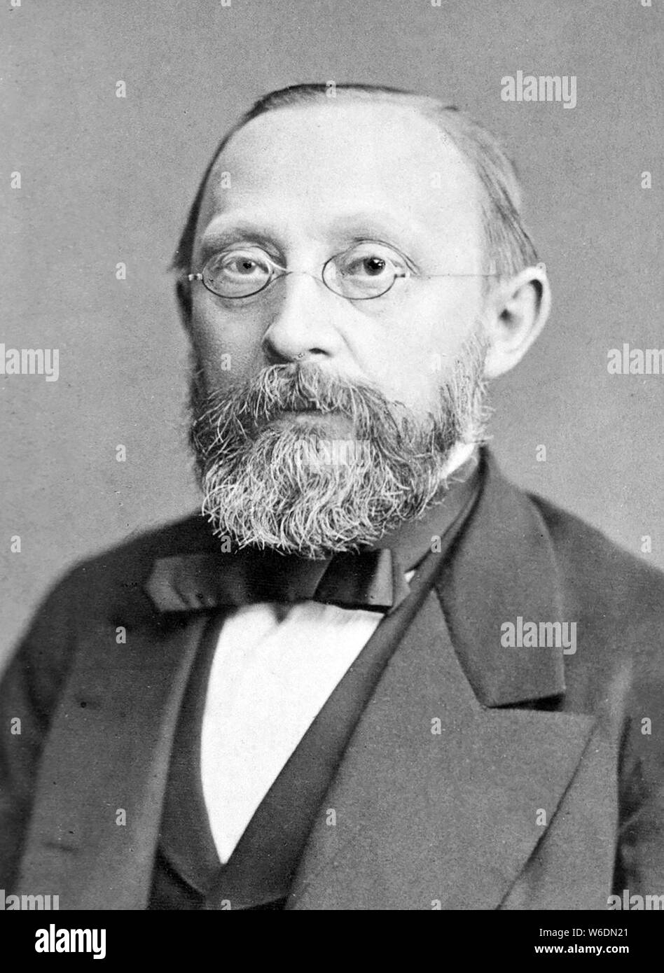 RUDOLF VIRCHOW (1821-1902) German physician, anthropologist, politician and writer Stock Photo