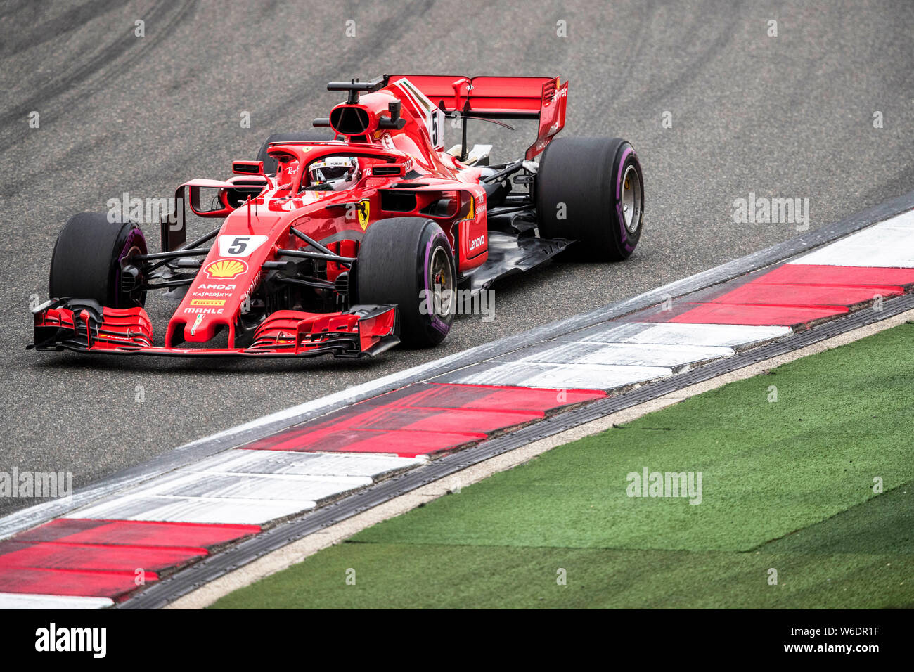 Vettel 2018 Shanghai 2018 practice hi-res stock photography and images - Alamy