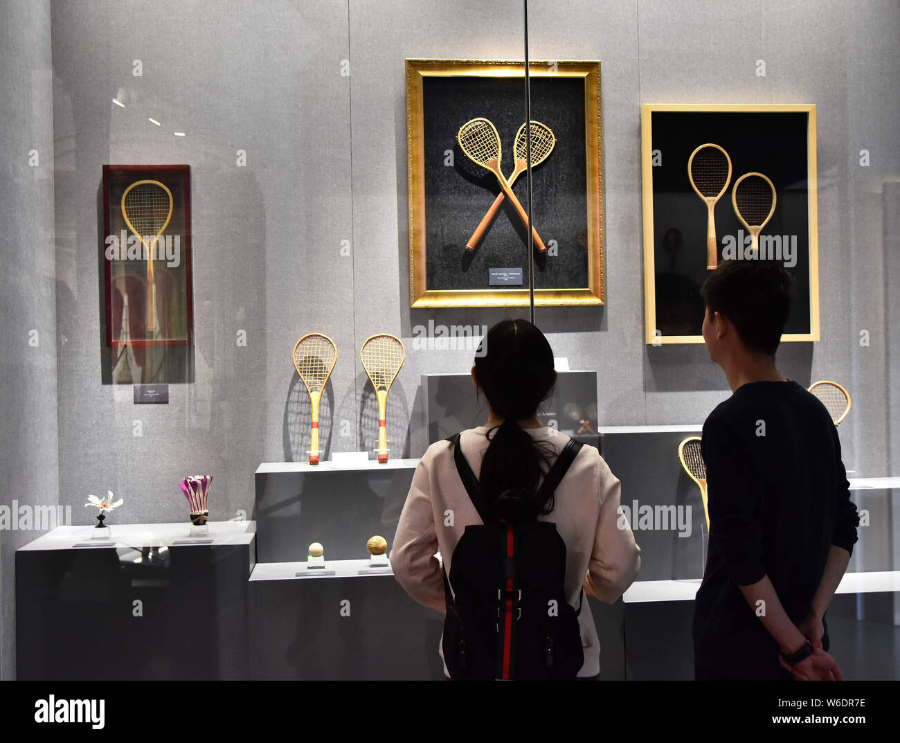 People visit the International Table Tennis Federation (ITTF) Museum and the China Table Tennis
