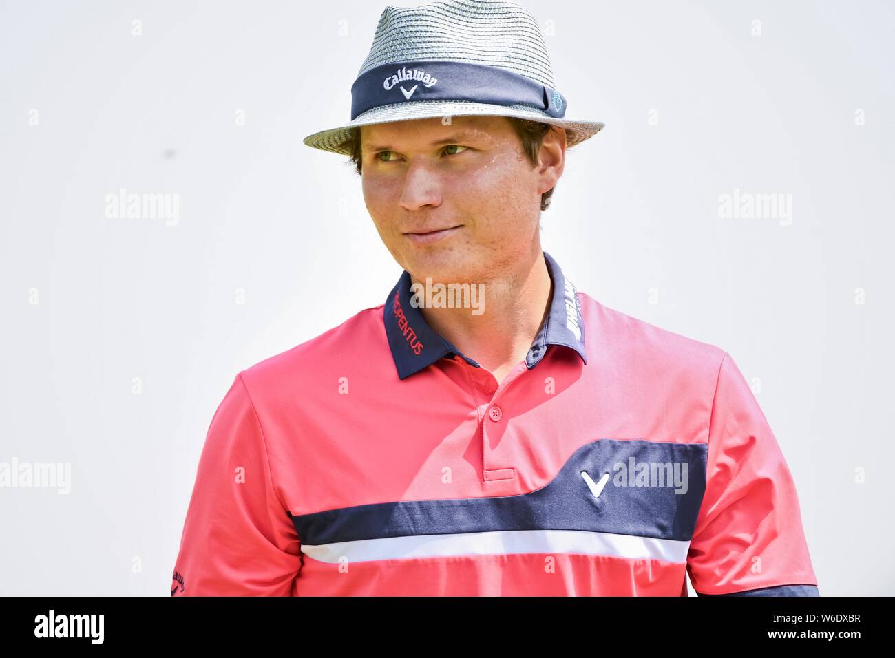 Tapio Pulkkanen of Finland competes in the third round of the 2018 Volvo  China Open golf tournament in Beijing, China, 28 April 2018 Stock Photo -  Alamy