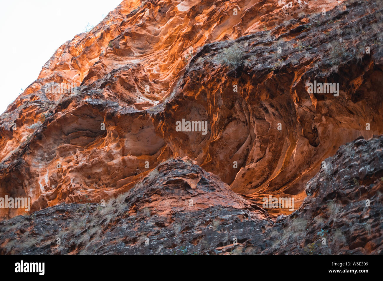 rock abstracts red color in Australia Stock Photo - Alamy